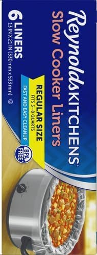 Reynolds Kitchens Slow Cooker Liners, Regular (Fits 3-8 Quarts), 6 Count - Image 2